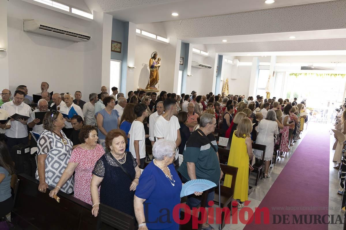 Así se ha vivido la ordenación sacerdotal de Miguel Tovar Fernández en la pedanía molinense de Torrealta