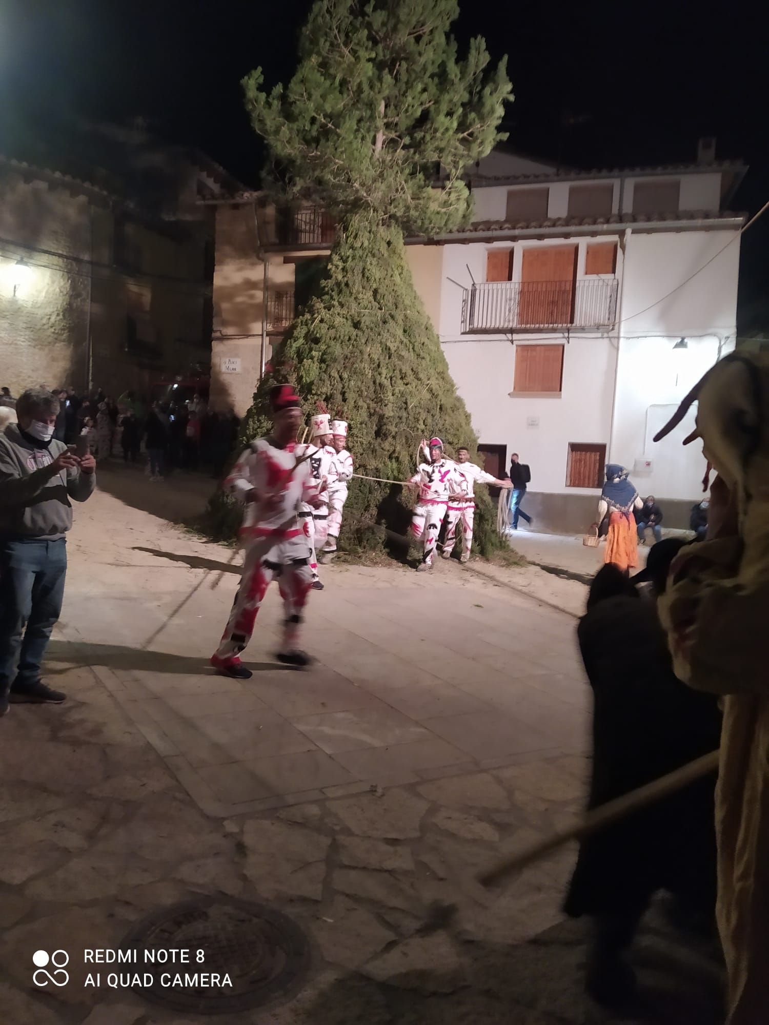 Las imágenes de la fiesta más rara de Sant Antoni en la Todolella, en octubre