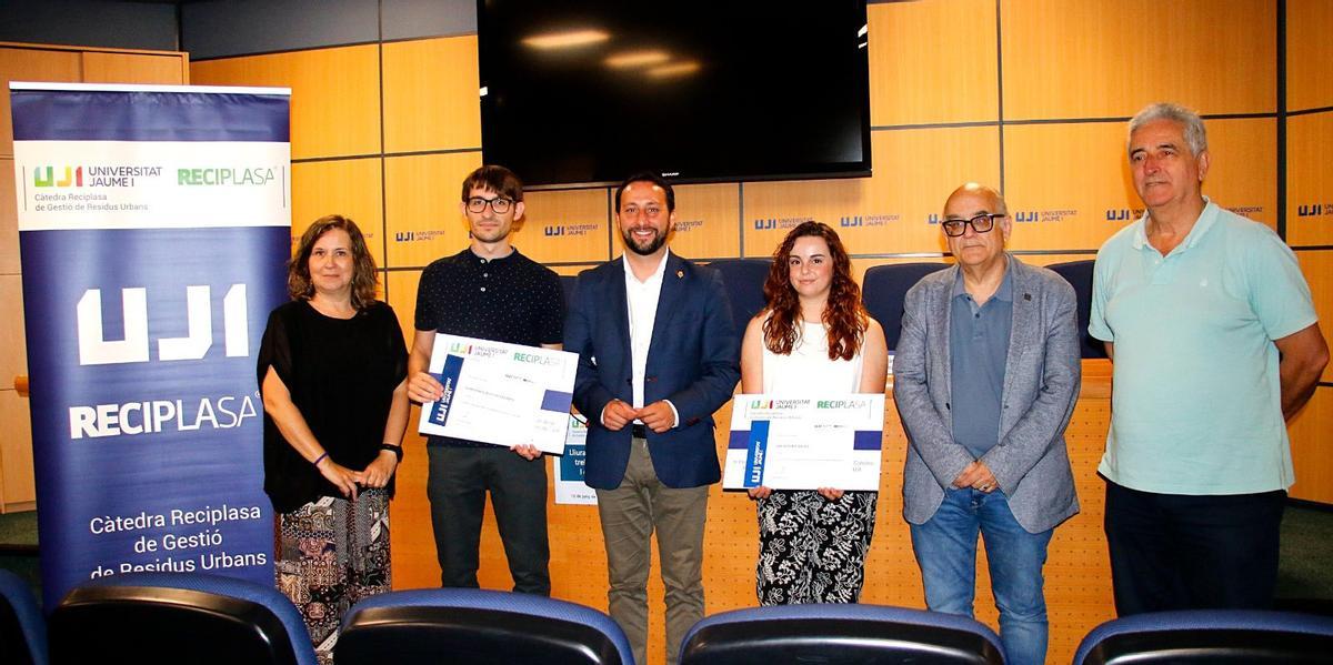 Entrega de premios TFG y TFM de la Cátedra Reciplasa-UJI de 2025.