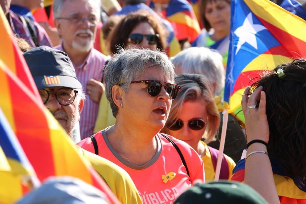 L'independentisme es manifesta a Estrasburg