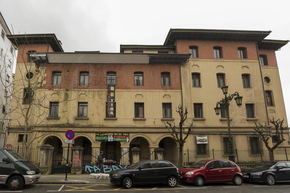 El edificio de La Malatería, que será objeto de rehabiolitación por el Principado.