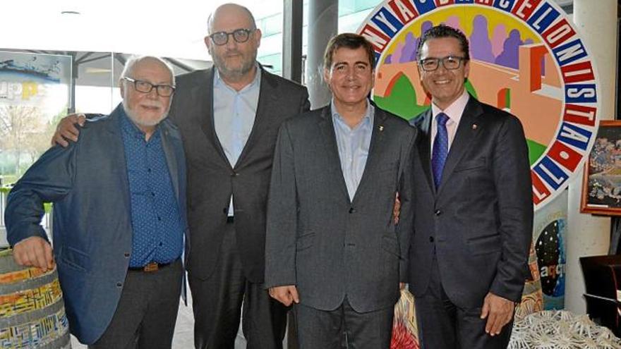 Homenatge a tres socis fundadors de laPB Martorell