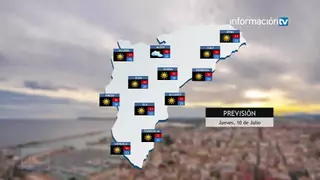 El tiempo en Benidorm para hoy