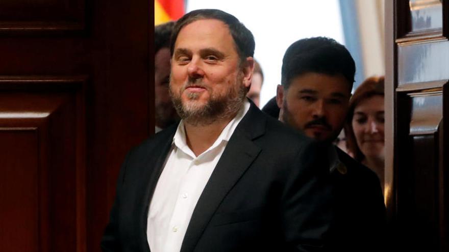 Oriol Junqueras en el Congreso.