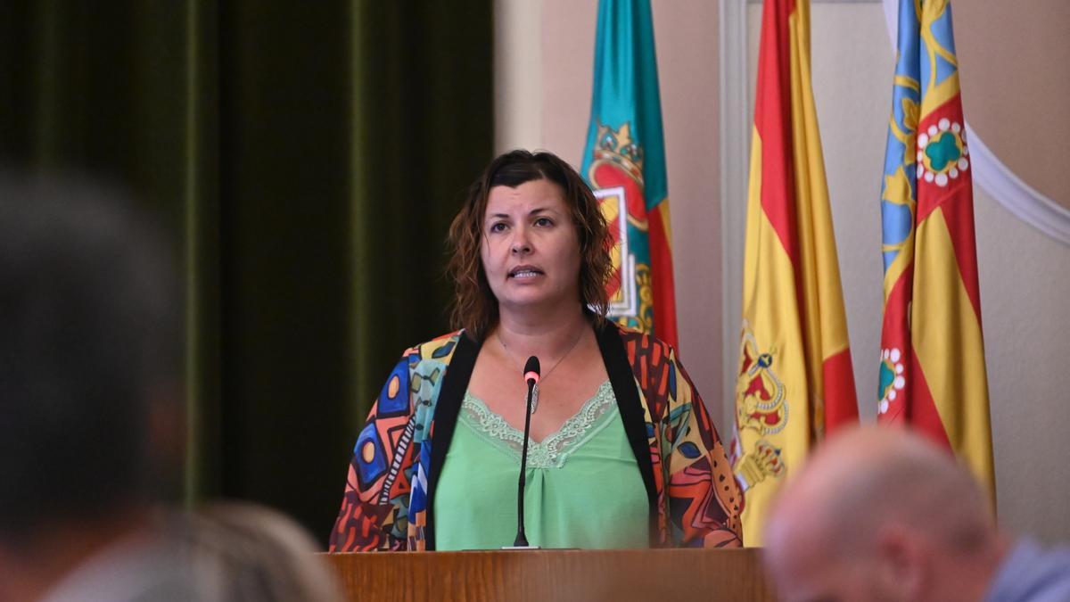 La portavoz socialista en el Ayuntamiento de Castelló, Patricia Puerta.
