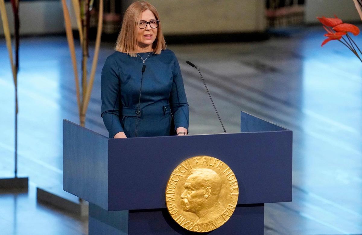 Entrega de los premios Nobel 2022