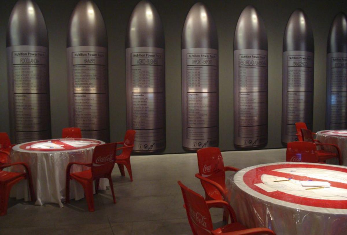 Instalación ‘Comedor-Tabou’, en la muestra Power Food. | ARCHIVO FOOD CULTURA