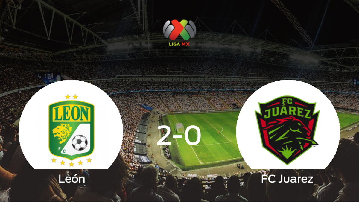 Tres puntos para el equipo local: León 2-0 FC Juarez