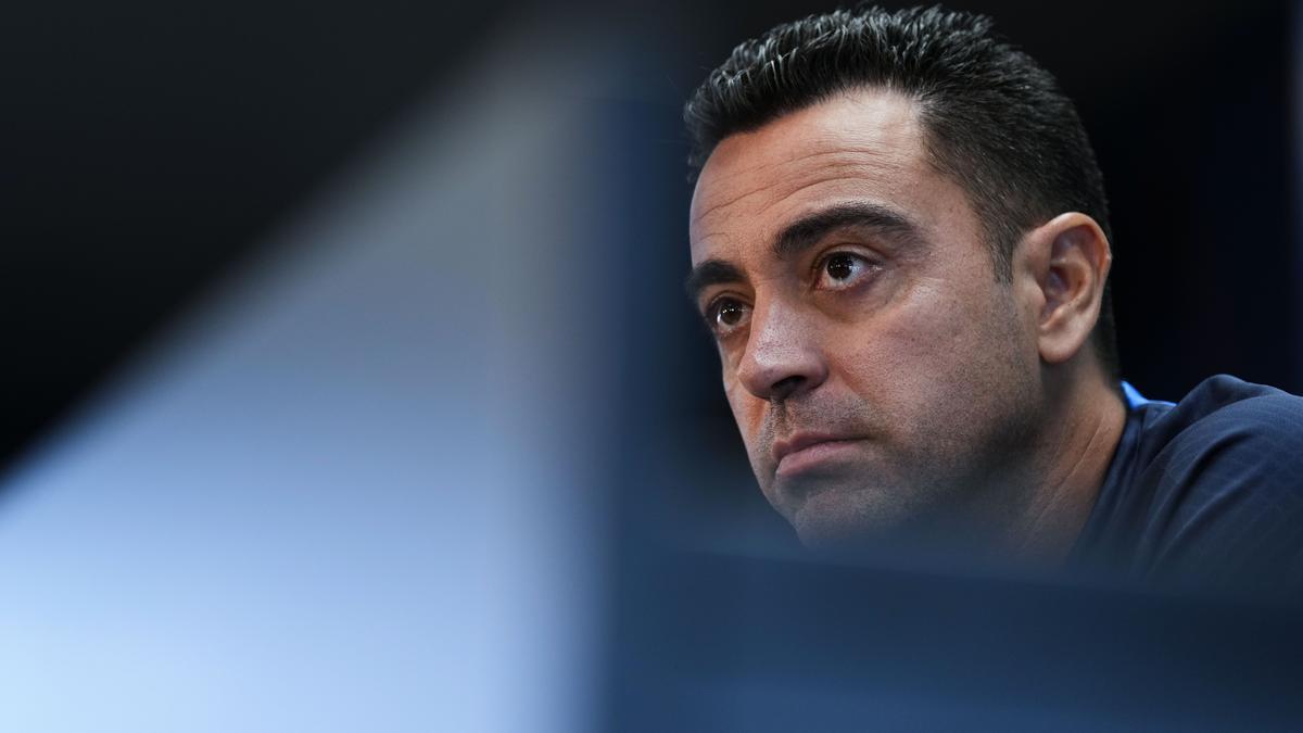 Rueda de prensa de Xavi Hernández