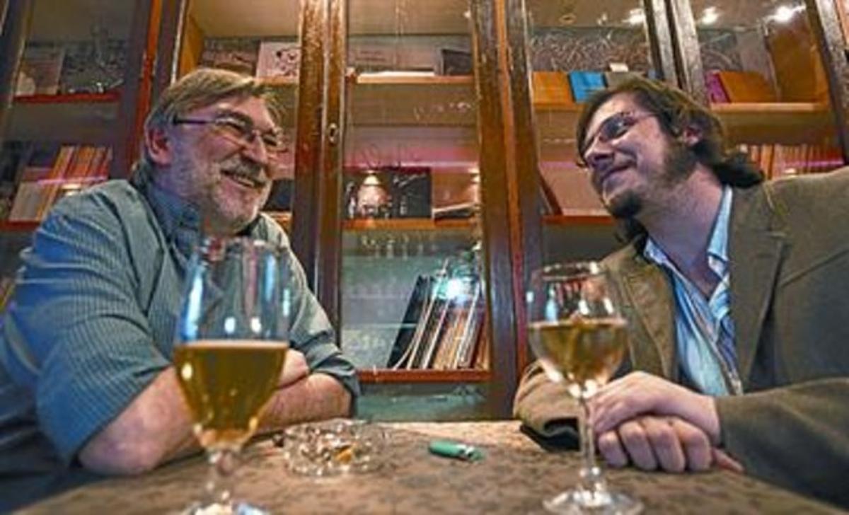 Ferran García i Josep Pedrals, responsables del cicle de L’Horiginal. Ferran García i Josep Pedrals, responsables del cicle de L’Horiginal.