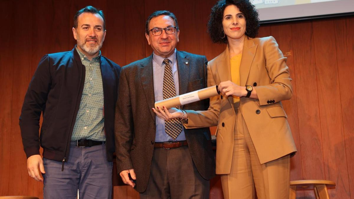 Susín y Mora reciben el galardón del presidente de Unicef