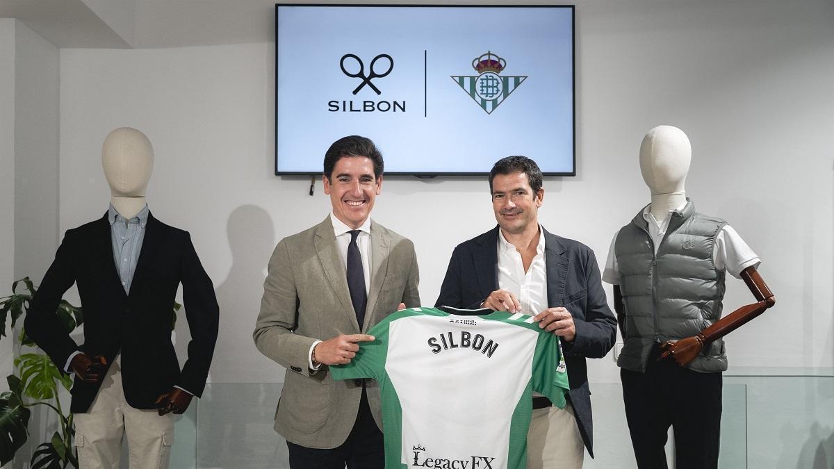 Pablo López, CEO de Silbon y Ramón Alarcón, director general de Negocio del Real Betis.