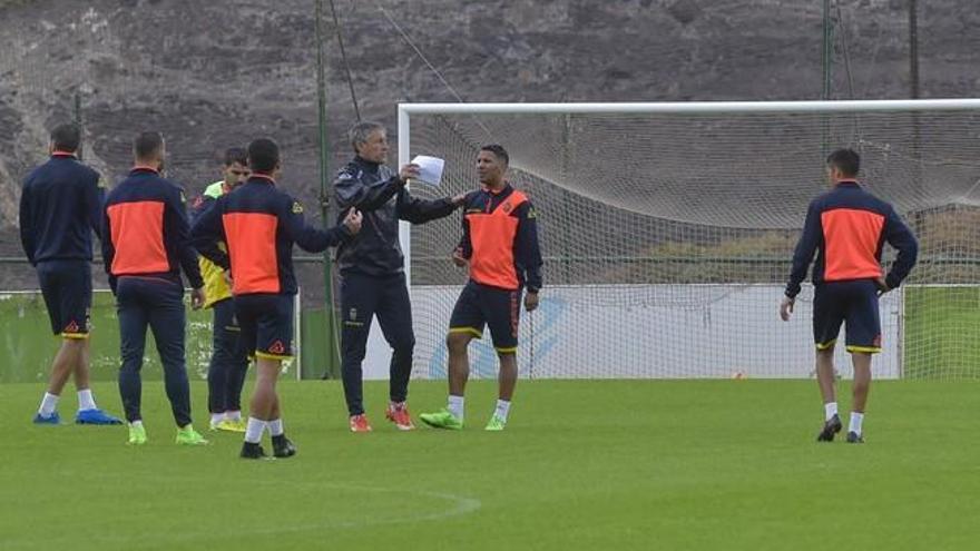 Entrenamiento de la UD Las Palmas (10/02/17)