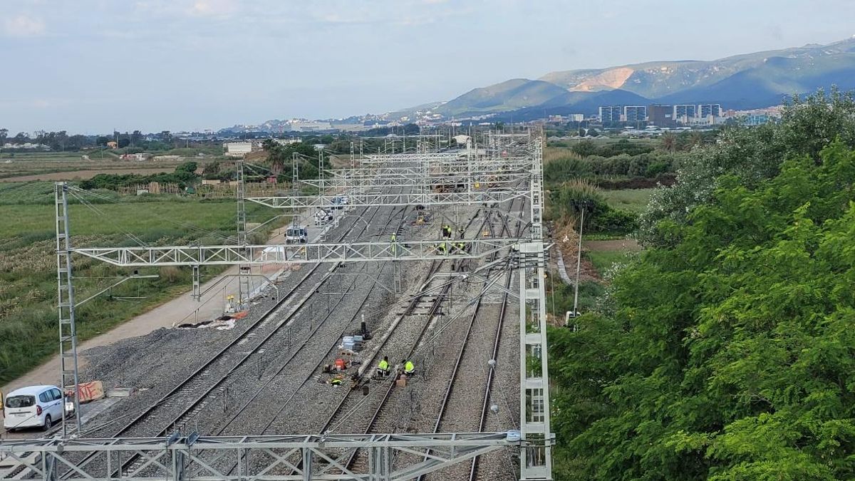 El Ministerio de Transportes ejecuta el acceso ferroviario a la T1 del aeropuerto de Barcelona-El Prat