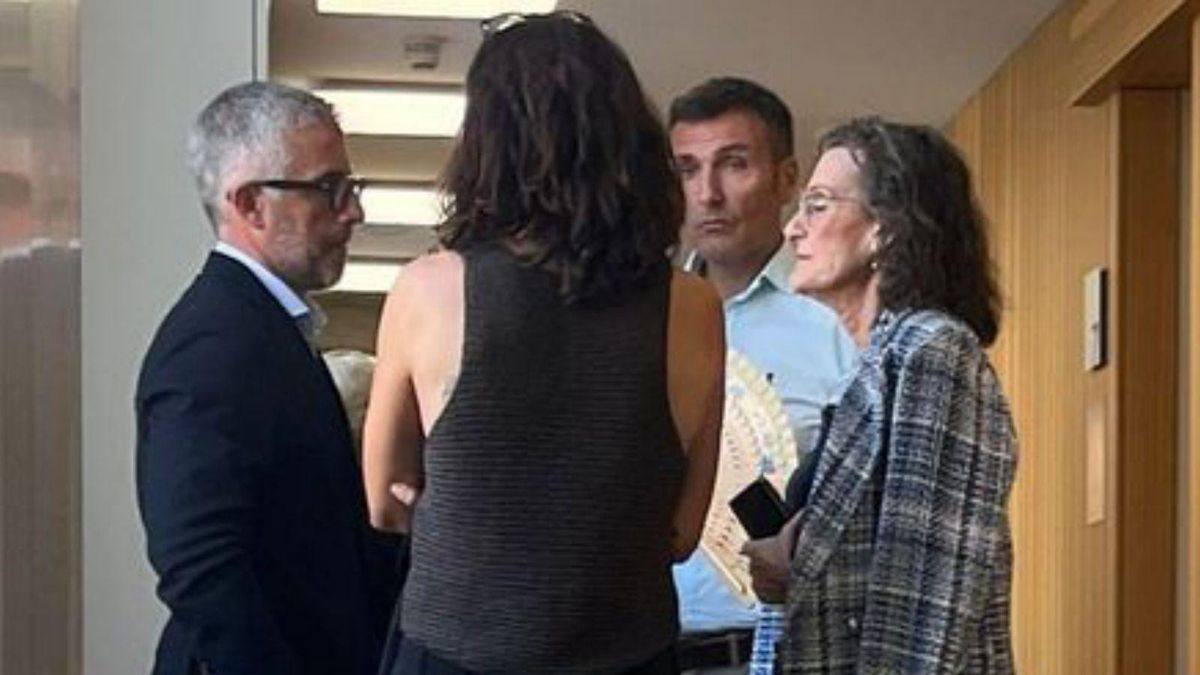 Sonia García, ayer (dcha).
