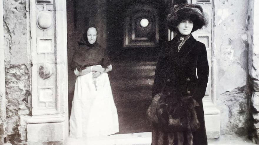 La pianista polaca Wanda Landowska, en la Cartoixa, en 1911. | DM