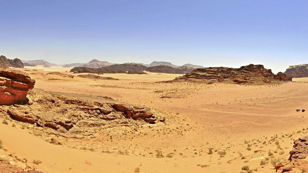 Desert del Wadi Rum, Jordania.