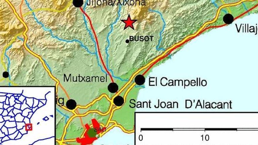 Alerta por un terremoto con una magnitud de 2,9 grados en Aigües