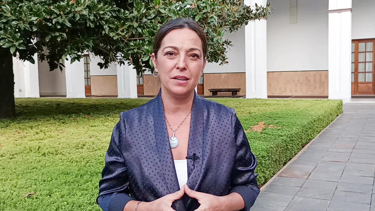 Isabel Ambrosio (PSOE-A) este sábado.