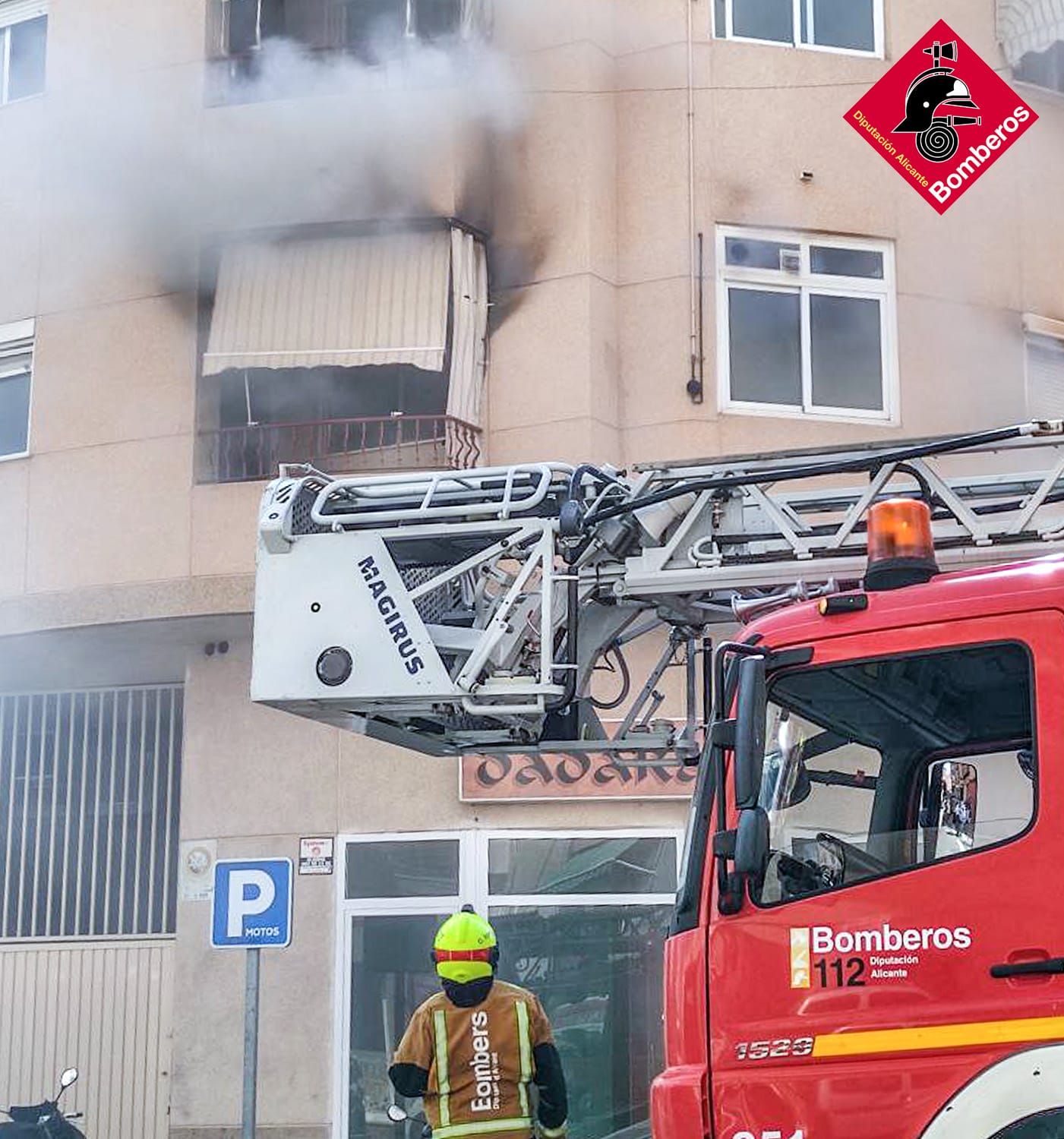 Impecable coordinación de los Servicios de Emergencias