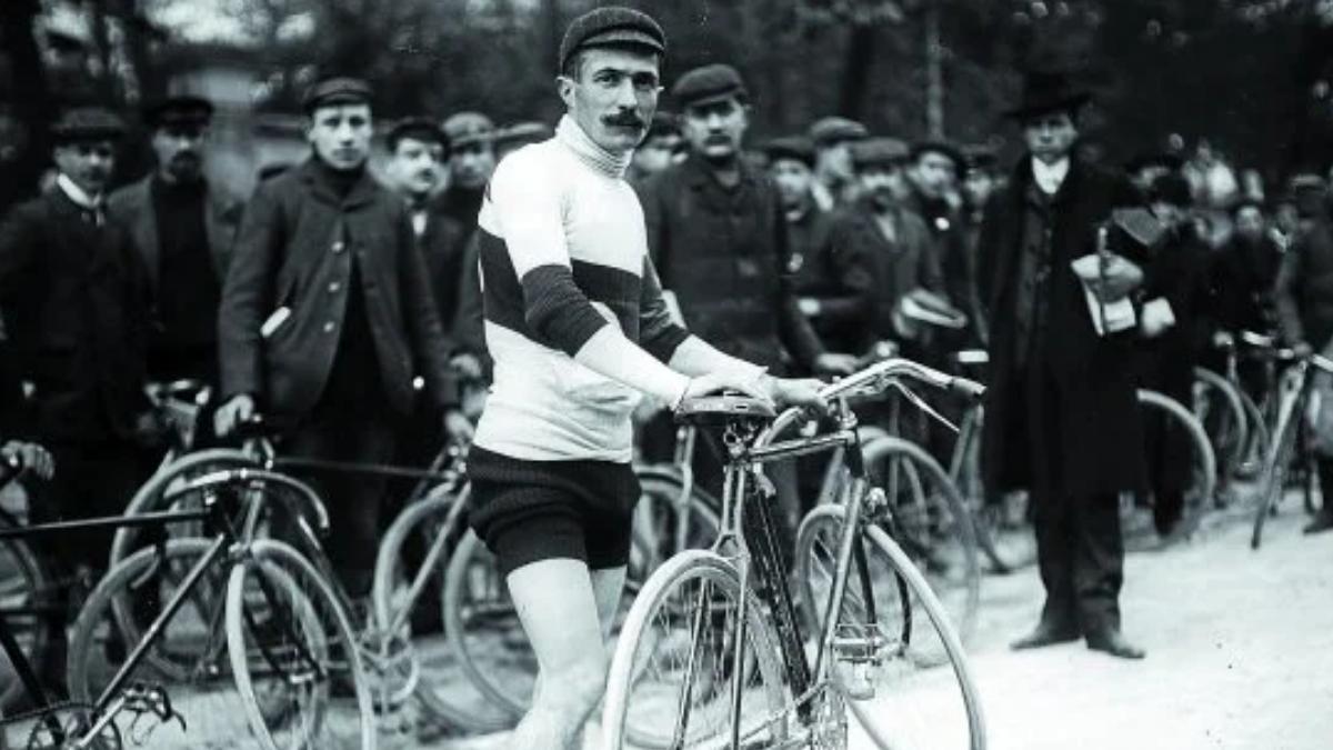 Pottier, primer ciclista que coronó un puerto del Tour