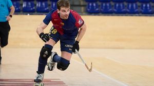 Marc Grau, durante un partido