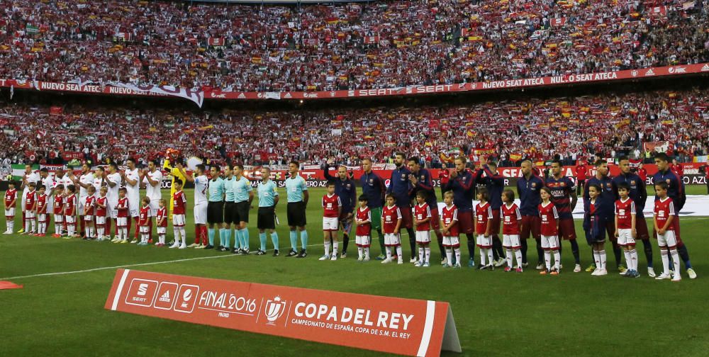 Final de la Copa del Rey de fútbol: Barcelona - Sevilla