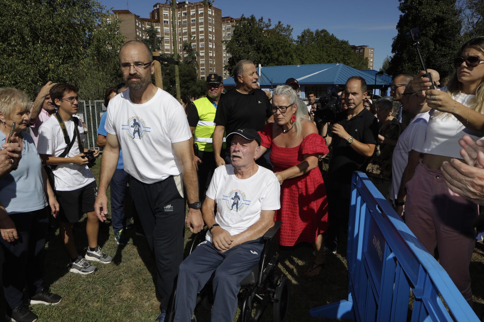 Avilés homenajea a Dacal en el 50º. aniversario de su bronce en Múnich