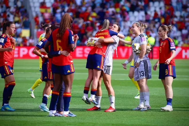 El España-Ucrania en El Arcángel, en imágenes