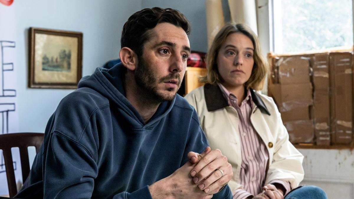 Enric Auquer y Maria Rodríguez Soto, en 'Ravalear'