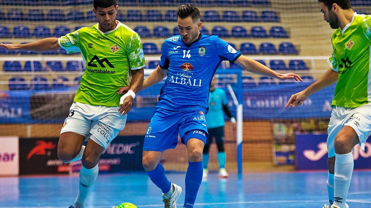 El Palma Futsal se conforma con el empate ante el Valdepeñas