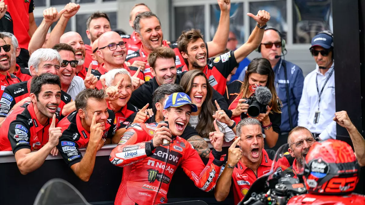 Señoras y señores, ante ustedes, Marc Márquez, el eterno ganador