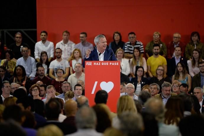 Las Palmas de Gran Canaria. Mitin de Pedro Sánchez  | 14/04/2019 | Fotógrafo: José Carlos Guerra