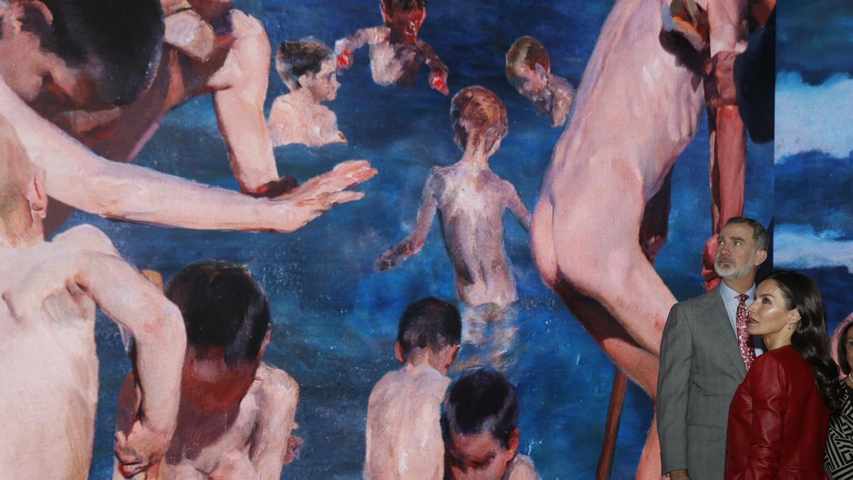 Los reyes inauguran exposición &quot;Sorolla a través de la luz&quot;