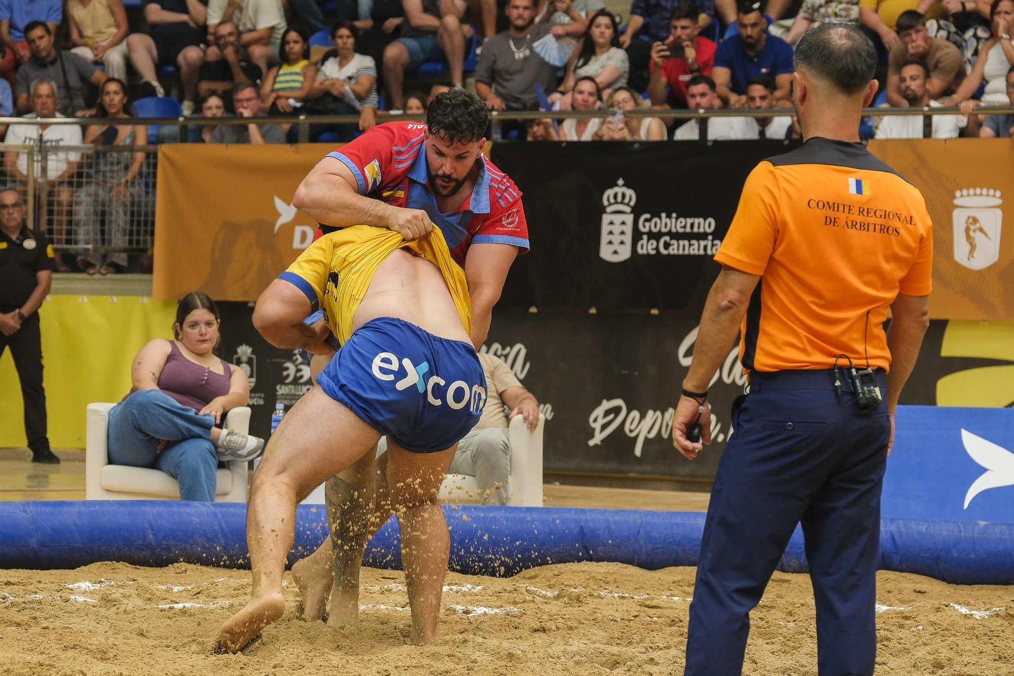 Final del torneo DISA Gobierno de Canarias de Lucha