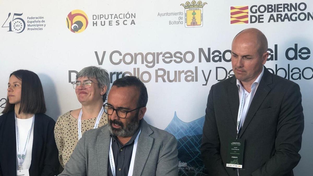 Miguel Ángel Morales reclama un ministerio específico para el mundo rural en el congreso de Boltaña