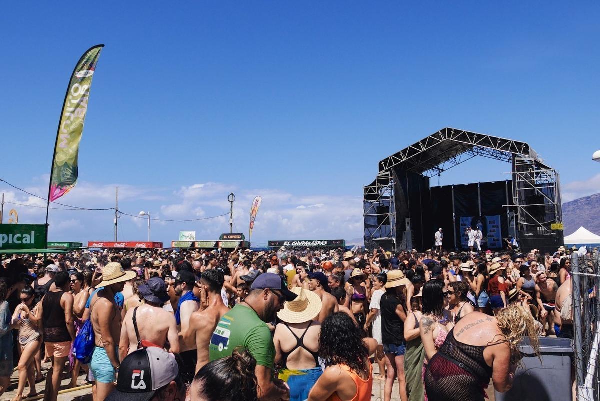 Verbena del Agua, en las Fiestas de la Caleta de Famara 2023.