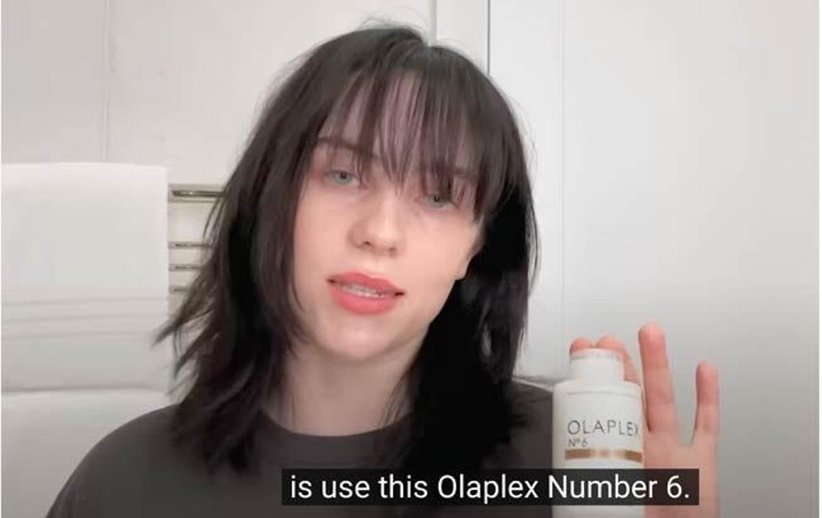 Billlie Eilish es adicta a Olaplex N6