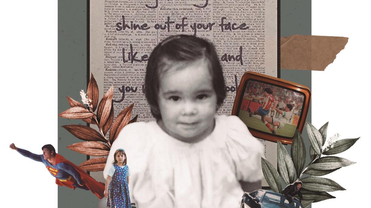 Ilustración que recrea el universo infantil de la autora