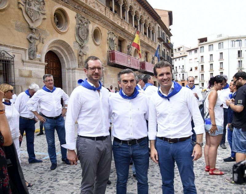 Visita de Pablo Casado a Tarazona