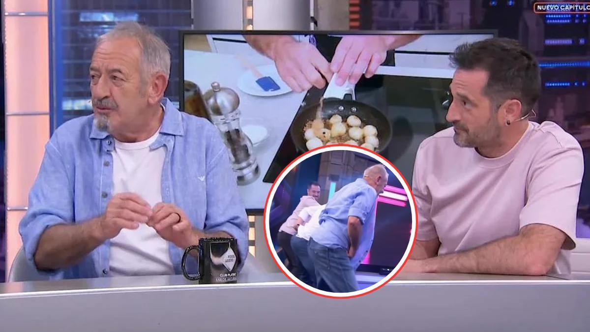 Joseba y Karlos Arguiñano, en 'El Hormiguero'.