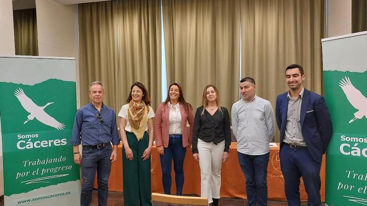 La formación política Somos Cáceres.