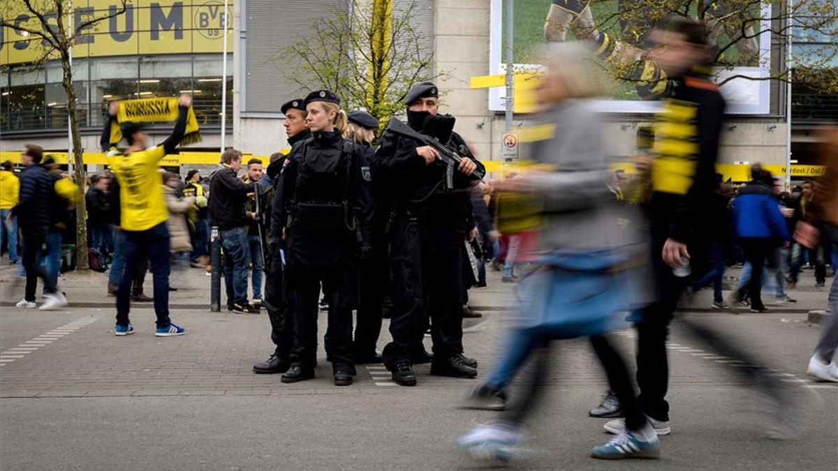 La ciudad de Dortmund sigue en alerta