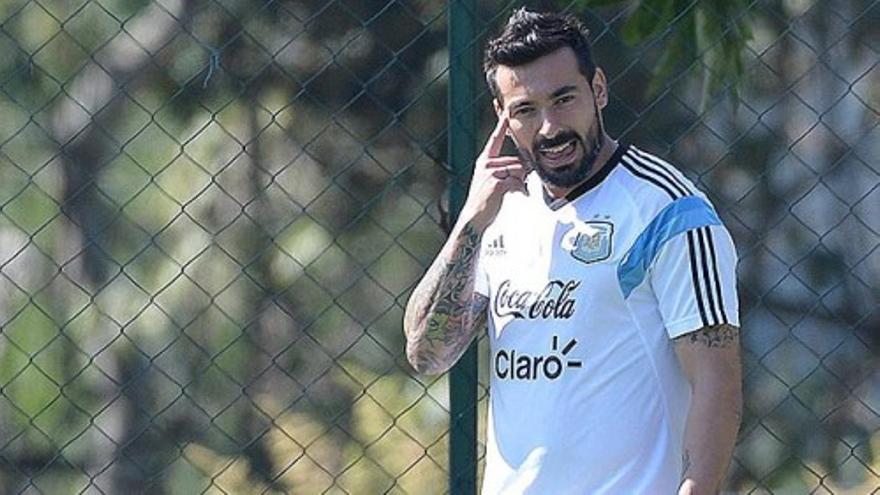 Bromas en la selección argentina por el atractivo de Lavezzi