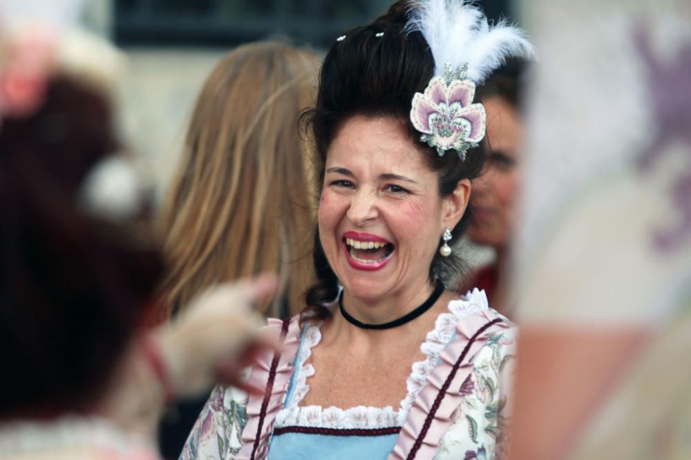 El pueblo de Macharaviaya celebra cada año el 4 de julio. Este viernes, el desfile que sirve para reconocer a la figura del ilustre macharatungo Bernardo de Gálvez, recorrió las calles del centro des