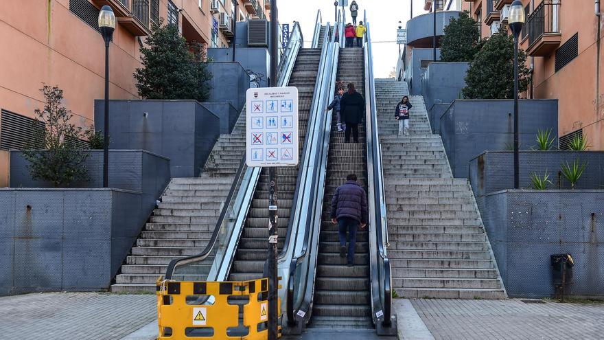 Arregladas las escaleras mecánicas de subida en Plasencia