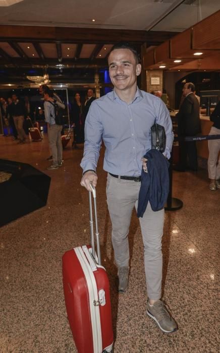 16/02/2018 SAN AGUSTIN. LLegada del Sevilla FC al Hotel Melía Tamarindo. FOTO: J. PÉREZ CURBELO