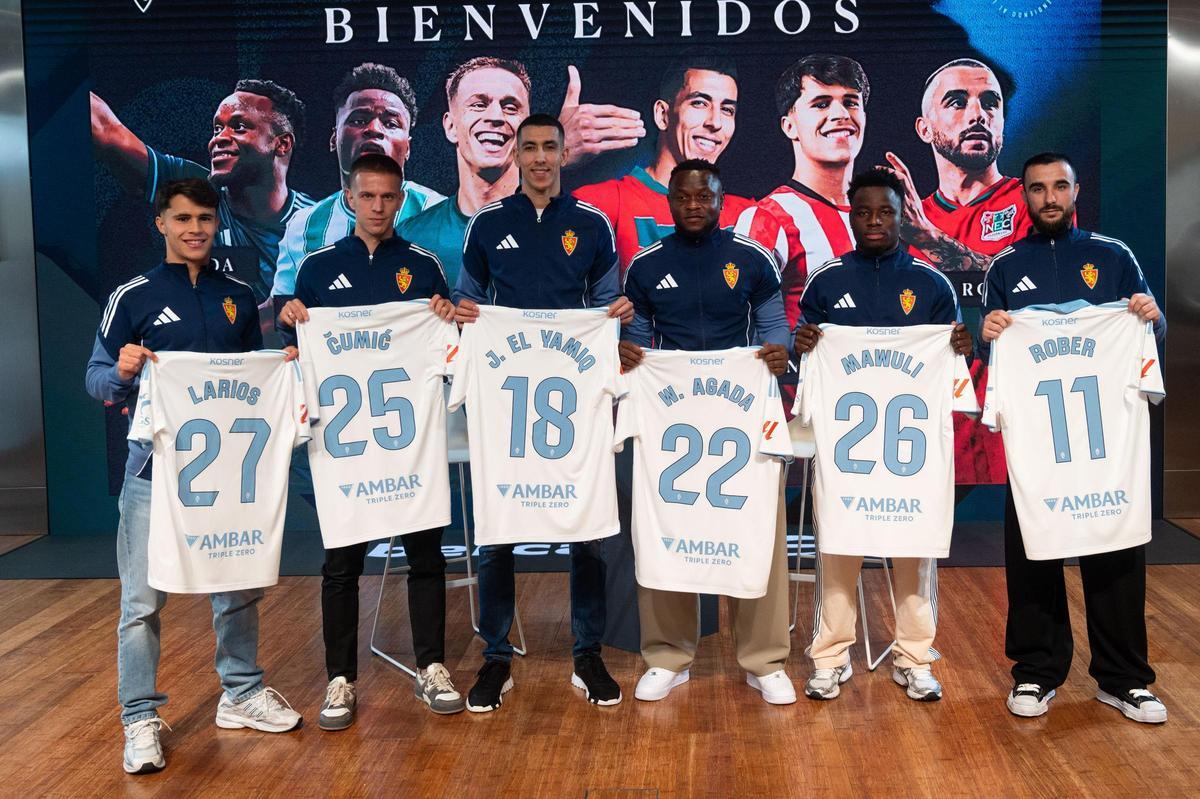 Los seis fichajes del mercado de invierno de Txema Indias.