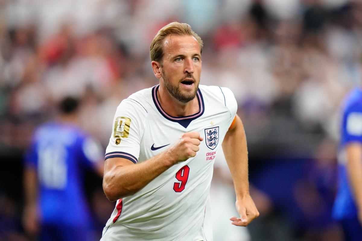 Harry Kane of England looks on during the FIFA World Cup 2026 Group L match between England and Croatia at Dallas Stadium on June 17, 2026 in Arlington, Texas. AFP7 17/06/2026 ONLY FOR USE IN SPAIN. Jose Breton / AFP7 / Europa Press;sport;football;soccer;player;team;FIFA;World Cup;ZSPORT;ZSOCCER;England;Croatia;England v Croatia: Group L - FIFA World Cup 2026