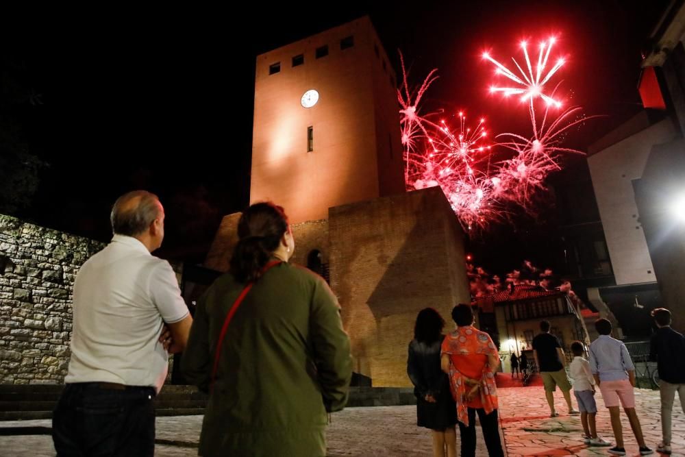 Fuegos de Begoña en Gijón